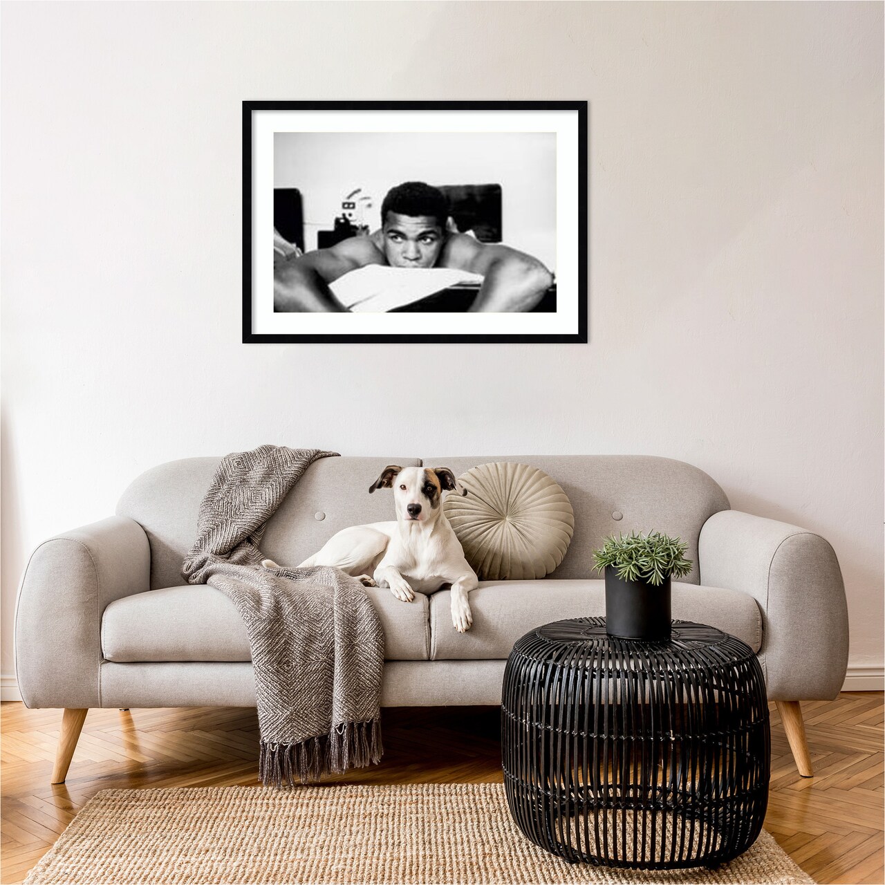 Mountain Vista II by Madeline Clark Wood Framed Wall Art Print